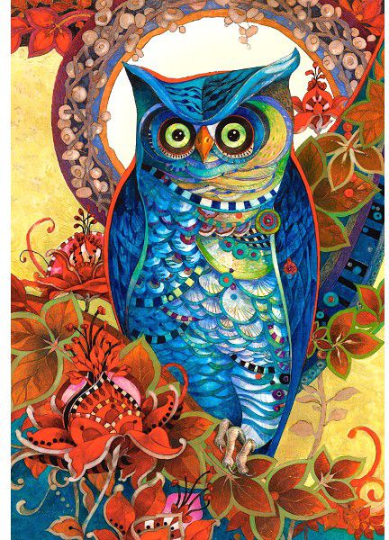 Castorland 1500 EL. Copy Blue Owl (151110)