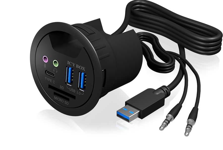 ICY BOX IB-HUB1404A, USB-Hub