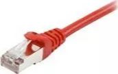 Equip Patchcord Cat 6a, SFTP, 20m, červený (606510)