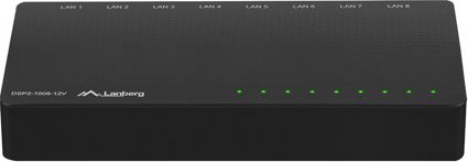 LANBERG SWITCH DSP2-1008-12V  (8-PORT  12V  1GB/S)