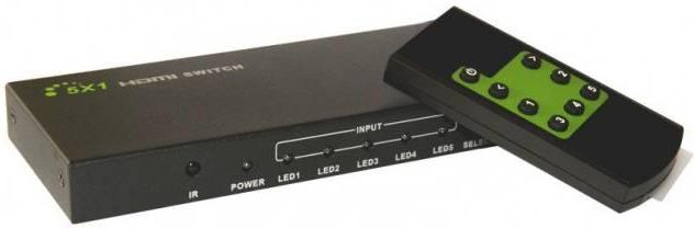 Techly Techly HDMI 5/1, 4K, 2K, 3D - 020713