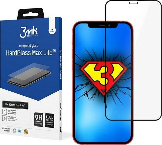 3MK 3MK HG Max Lite iPhone 12 Pro Max 6.7 čierny