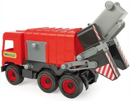 Wader Middle truck - červené smetiarske vozidlo (234778)