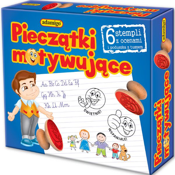 Motivačné pečiatky Adamigo - 6861