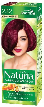 Joanna Naturia Color Farba na vlasy č.232-zrelá čerešňa 150g