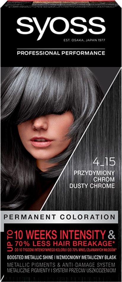 Syoss Syoss Permanent Coloring farba č. 4_15 dymový chróm