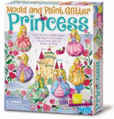 4M sadrový odliatok – trblietavé princezné (229860)