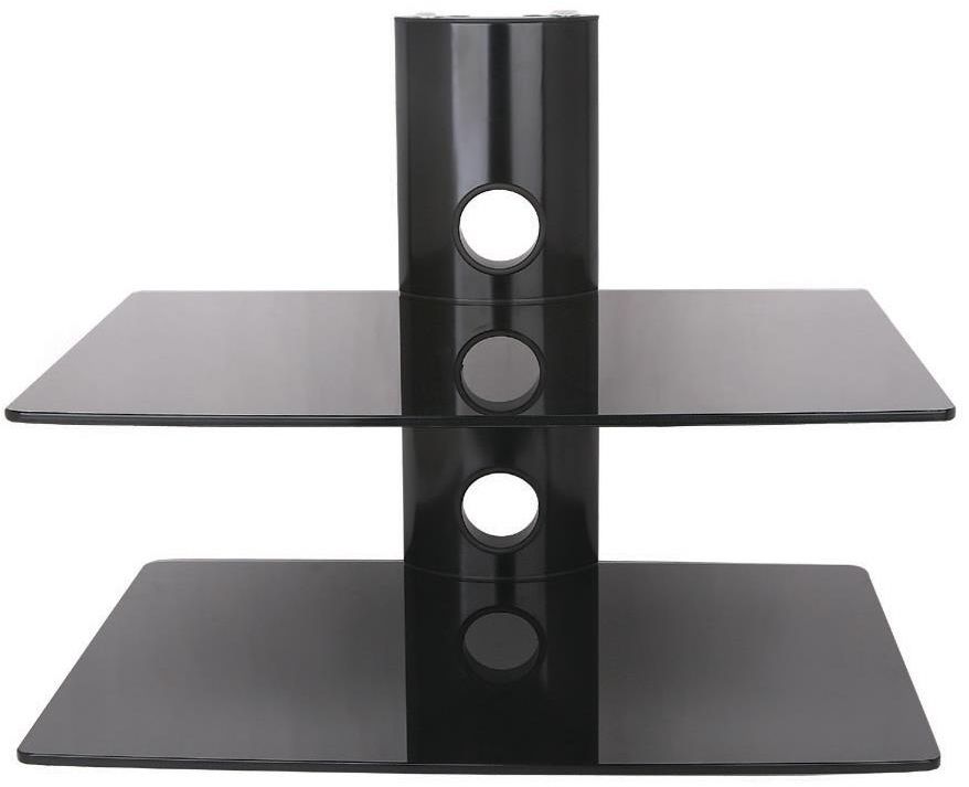 Art Dvojitá nástenná polica DVD/TUNER 20kg OEM (STO D-50N)