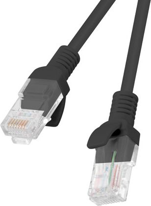PATCHCORD KAT.5E 20M CZARNY FLUKE PASSED LANBERG