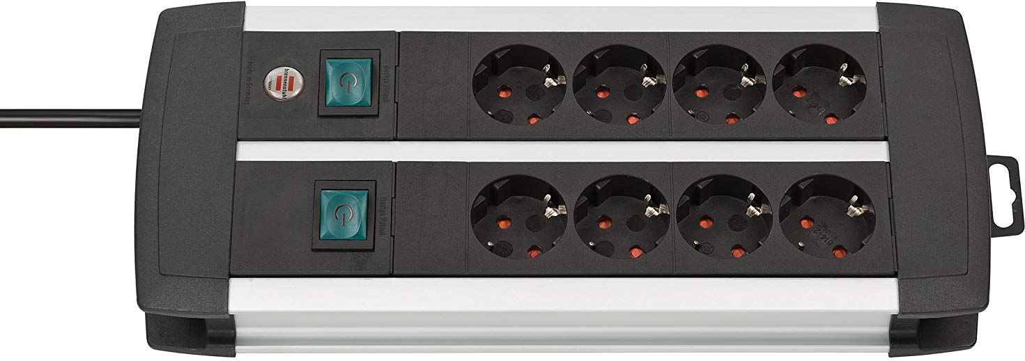 Brennenstuhl Premium-Alu-Line 8 Prepäťová ochrana