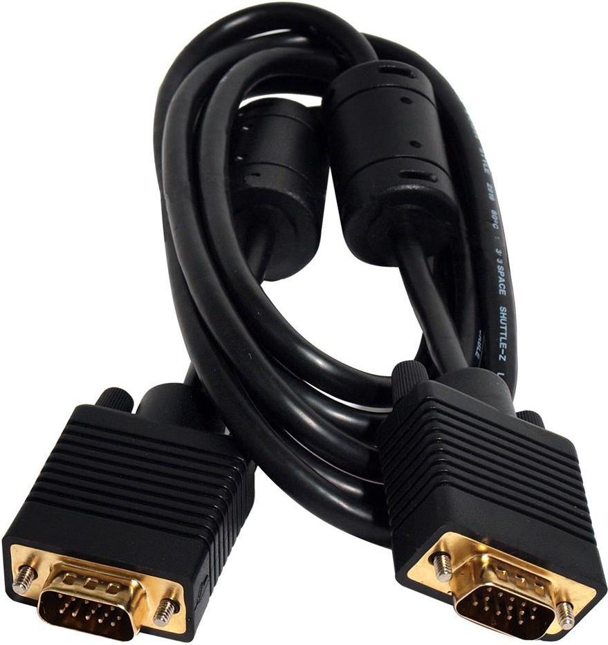 Art D-Sub (VGA) - D-Sub (VGA) kabel 3m černý (KABSVGA M/M 3M AL-OEM-2A)