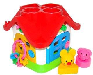 Dydaktyczny domek w siatce