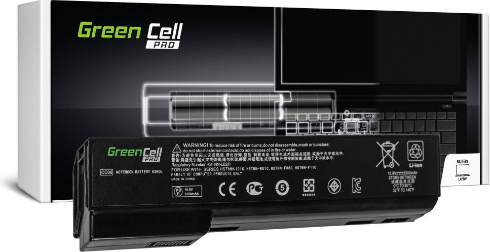 Batéria do HP 8460p CC06XL 11,1 V 5,2 Ah