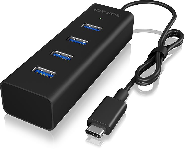 HUB USB Icy Box 4x USB-A 3.0 (IB-HUB1409-C3)