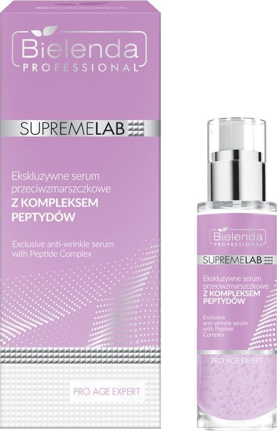 Bielenda SupremeLab Pro Age Expert exkluzívne sérum proti vráskam s 30ml peptidovým komplexom