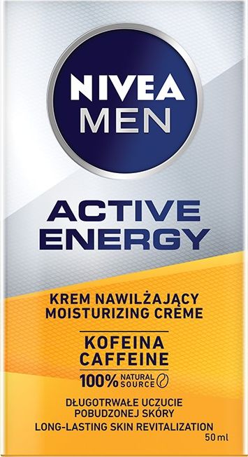 Nivea Men Active Energy hydratačný krém s kofeínom