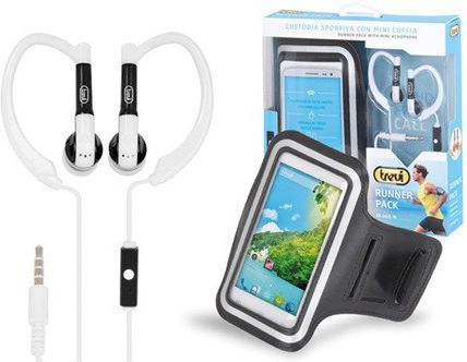 Sluchátka Trevi JR660 + běžící pásmo pro smartphone