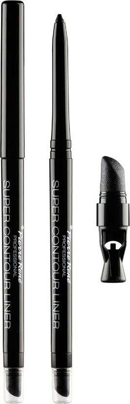 Pierre Rene PIERRE RENE_Super Contour Liner vodeodolná ceruzka na oči čierna 0,35g