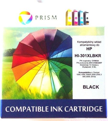 Prism atrament Náhradný atrament od HP č. 301XL CH563EE Black Rem (ZHI-CH563ARP)