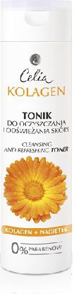 Celia Collagen Series Tonic pro očištění a osvěžení kůže Calendula 200 ml