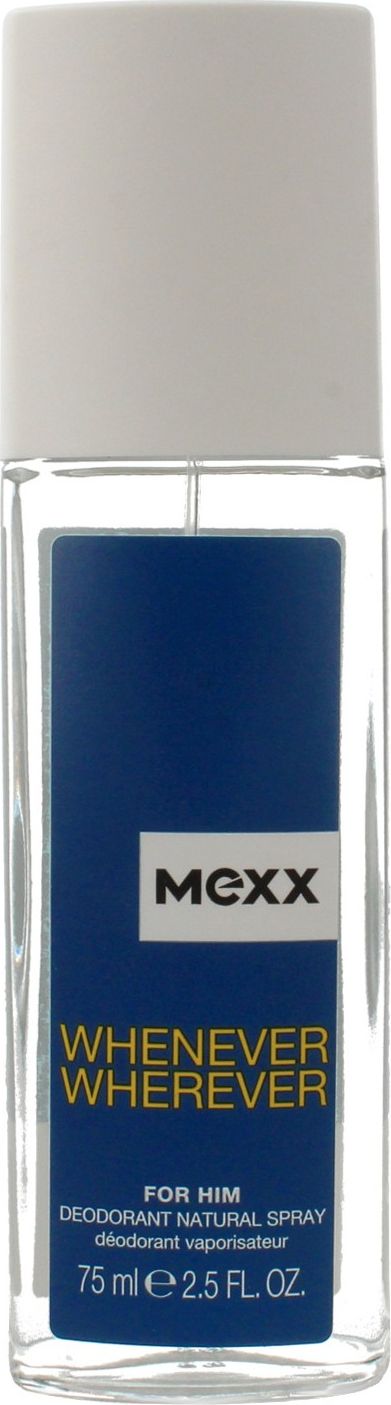 Coty Mexx Whenever Wherever for Him Přírodní deodorant ve spreji 75ml
