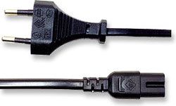 Manhattan napájecí kabel Euro napájecí kabel 1,8 m (339100)