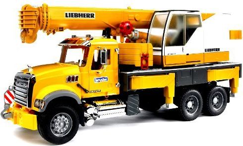 MACK Granite Liebherr Kran-LKW, Modellfahrzeug
