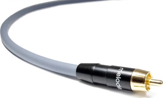 Melodika RCA (Cinch) - RCA (Cinch) kábel 8m sivý