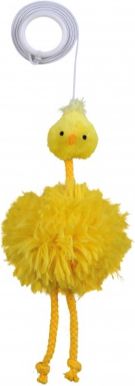 Kuře Trixie na gumičce, 20 cm
