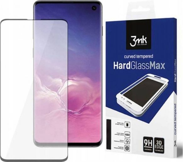 Tvrzené sklo 3MK IPHONE 12 PRO MAX Tvrdé sklo 3MK Max černé