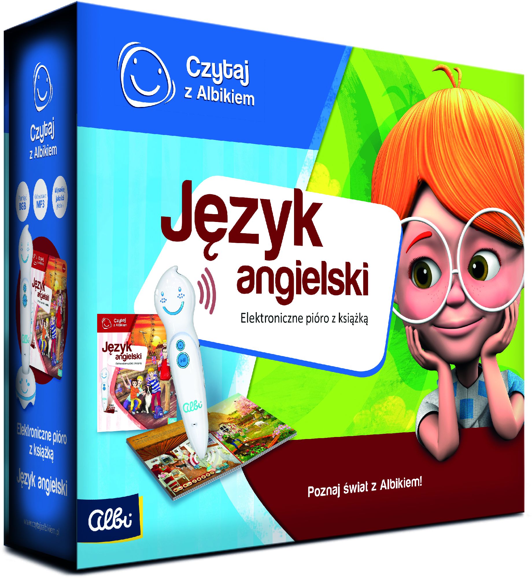 Albi Read With Albik - Pen + English Set