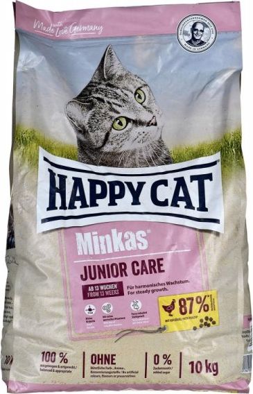 Happy Cat Happy Cat Minkas Junior Care Drůbež 10 kg