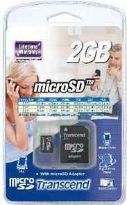 Karta Transcend TS2GUSD MicroSD 2GB Class 10 (TS2GUSD)
