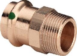 Viega Transitional Fitting with SC GZ 18x3/4 Bronze 283230
