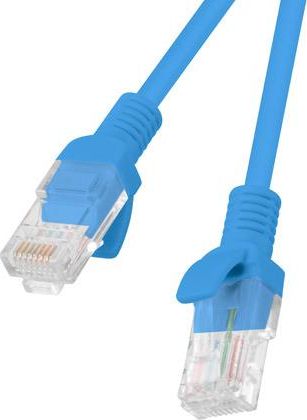 Lanberg PCU5-20CC-0100-B sieťový kábel Modrá 1 m Cat5e U/UTP (UTP)