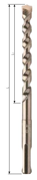 Rawlplug SDS+ vrták do betonu 12mm (RT-SDSA-12/210)