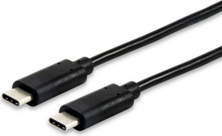 Kábel USB Equip USB-C - USB-C 1 m Czarny (12888307)