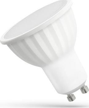 Spectrum LED LED GU10 230V 10W SMD CW s MILKY GLASS bílá SPEKTRUM + unihimp