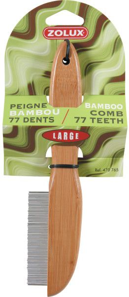 Zolux Bamboo Comb 77 zubů - velký