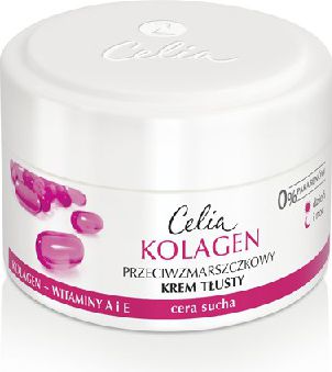 Celia Collagen Series Olejový krém proti vráskám pro suchou pleť 50 ml