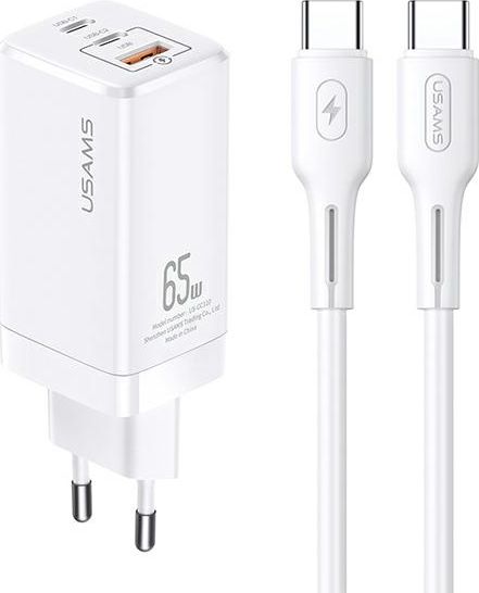 Usams MT nabíjačka 1x USB-A 2x USB-C 3A (MTXLOGTC02)