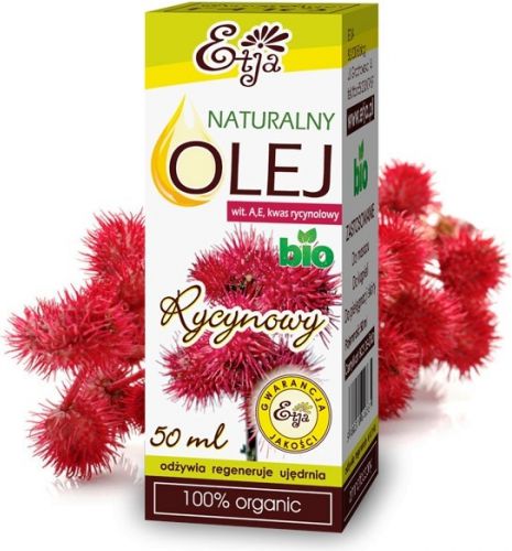 Etja organický ricinový olej, 50 ml