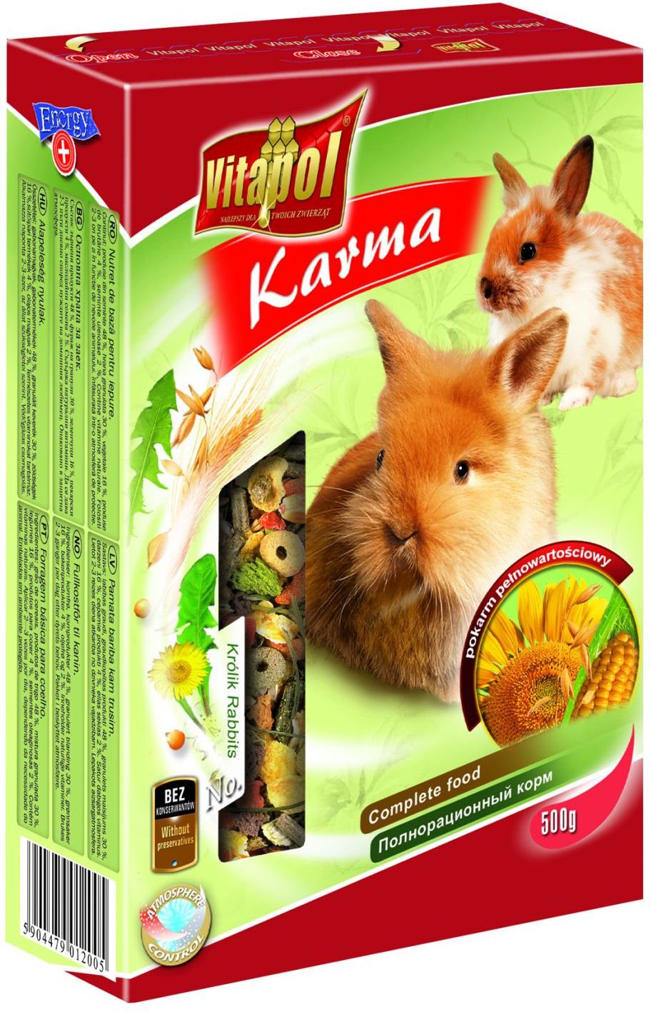 Vitapol zvp-1200 Hay 500 g Rabbit