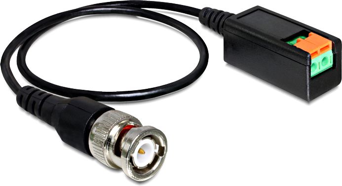 Delock kabel 0,4m černý (83181)