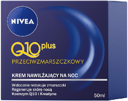 Nivea Q10 Plus nočný krém proti vráskam 50 ml