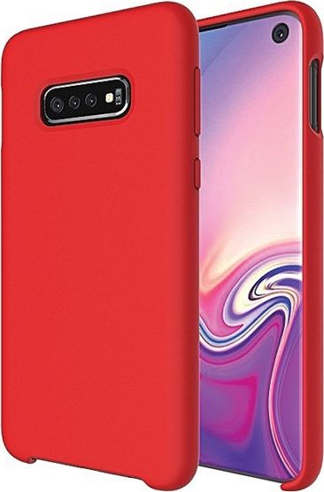 Silikónové púzdro Samsung S10 Plus G975 červené/červené