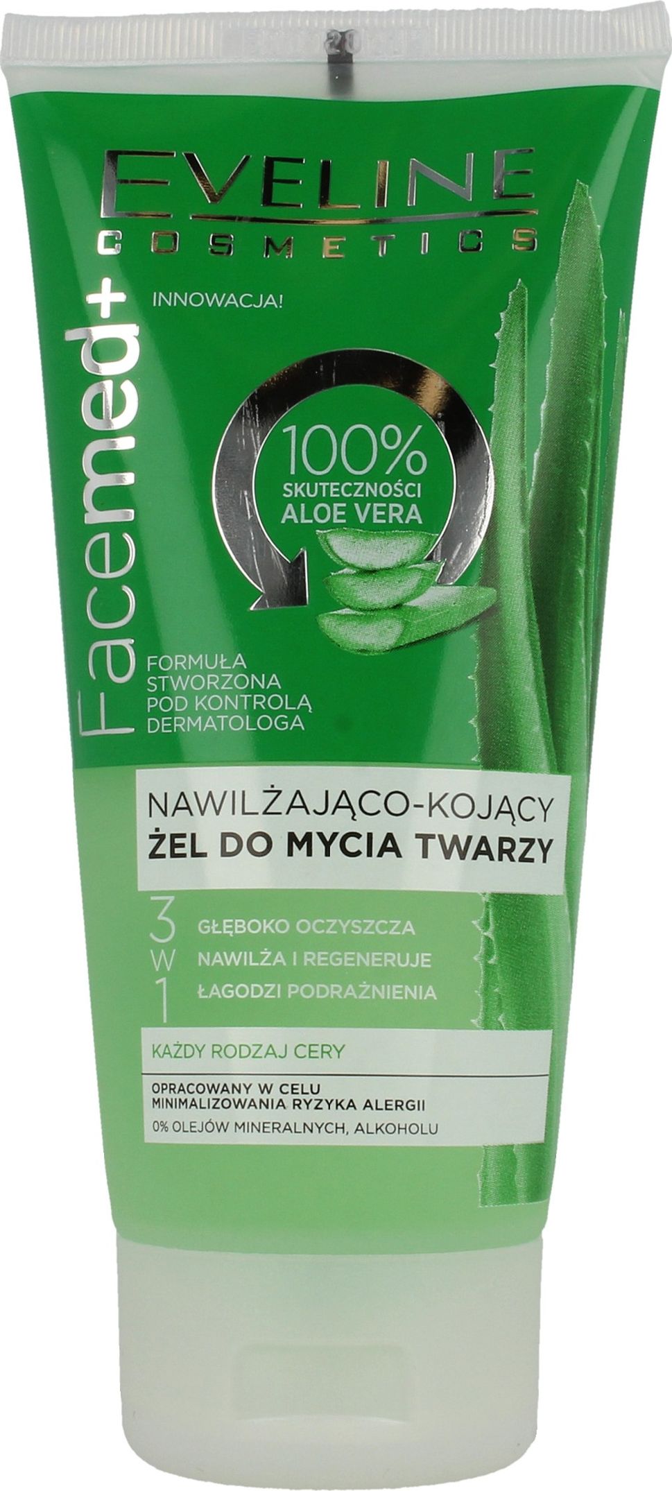 Eveline facemed+ aloe vera 150 ml gel obličeje