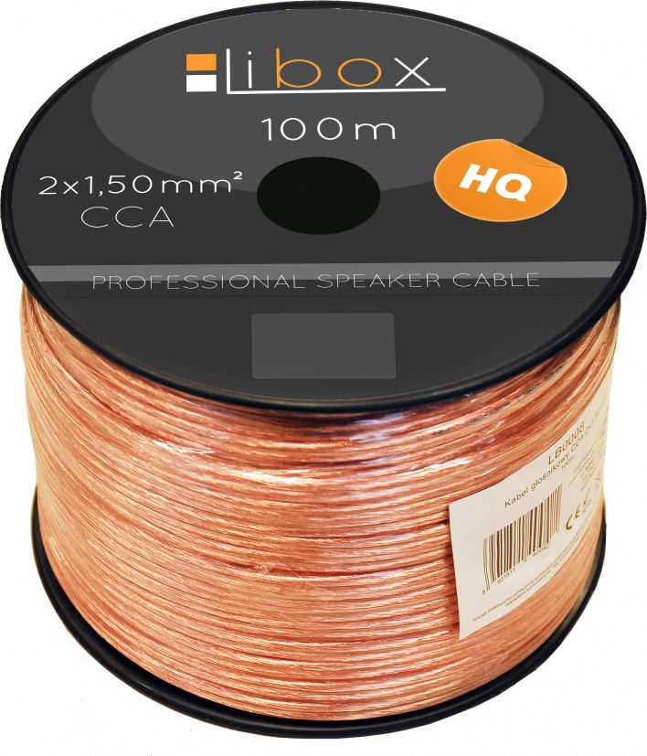 Reproduktorový kabel Libox 2x1,50