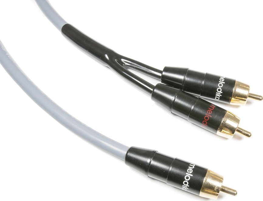 Melodika RCA (Cinch) - RCA (Cinch) kábel x2 1,5m šedý