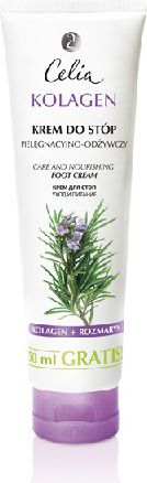 Celia Collagen Series krém na nohy pre suchú a popraskanú pokožku 75ml + 50ml